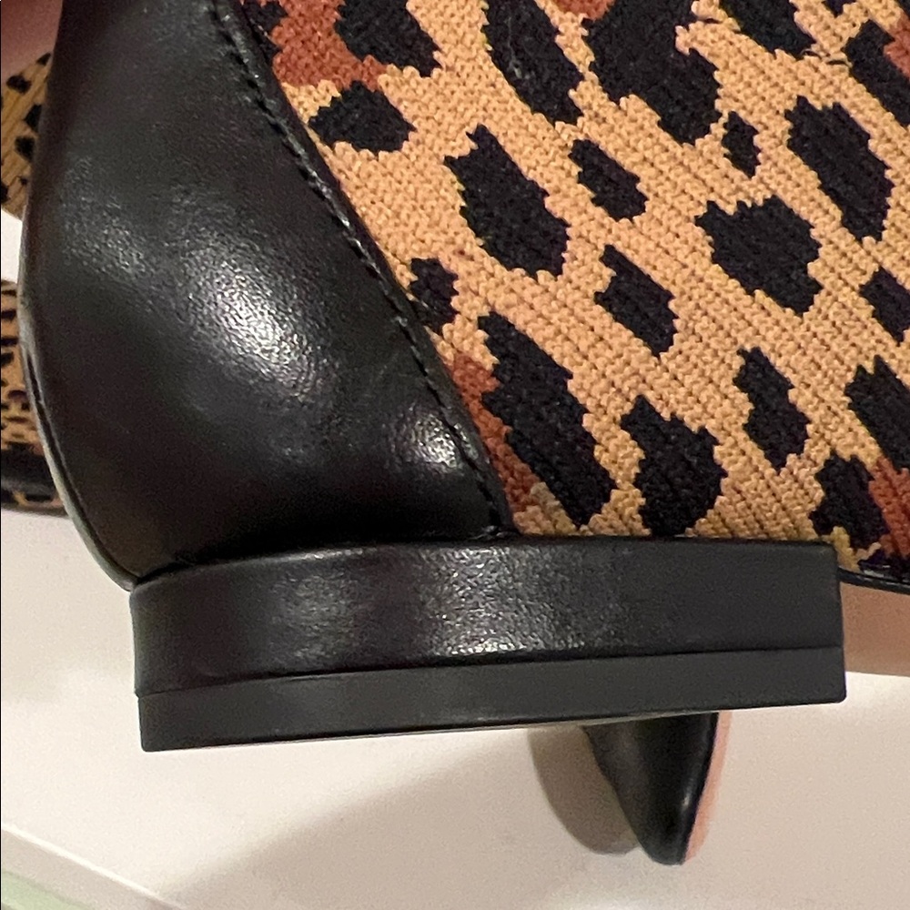Kate Spade Mikayla Leopard Print Knee-High Boots Black Accents Size 6.5 NWOT - Picture 8 of 8